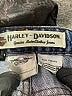 Harley Davidson 100% Baumwolle Blue Jeans Size 11 - 12 - photo 7