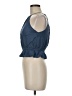 Hippie Rose 100% Rayon Blue Sleeveless Blouse Size M - photo 5