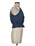 Hippie Rose 100% Rayon Blue Sleeveless Blouse Size M - photo 4