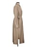 DKNY 100% Polyester Tan Casual Dress Size 12 - photo 4