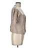 I.N. Studio 100% Rayon Tan Short Sleeve Blouse Size L (petite) - photo 4