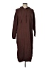 REPORT Brown Casual Dress Size L - photo 1