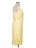 J. Peterman 100% Polyester Yellow Casual Dress Size 14 - photo 4