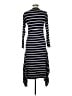 Ella Moss Stripes Black Casual Dress Size M - photo 2