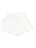 Shein Solid White Skort Size 4 - photo 2