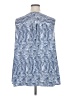 Foxcroft 100% Polyester Blue Sleeveless Blouse Size 20 - photo 2