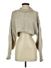 MNG Gray Long Sleeve Top Size S - photo 1