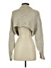 MNG Gray Long Sleeve Top Size S - photo 2