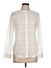 Pendleton Chevron-herringbone Ivory Long Sleeve Blouse Size 10 - photo 1
