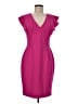 DKNY Solid Pink Cocktail Dress Size 8 - photo 1