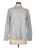Guideboat Co. 100% Cotton Houndstooth Gray Long Sleeve Button-Down Shirt Size L - photo 1