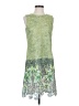 Max Studio 100% Polyester Paisley Green Casual Dress Size S - photo 1