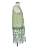 Max Studio 100% Polyester Paisley Green Casual Dress Size S - photo 4