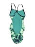 TYR 100% Polyester Tie-dye Green One Piece Swimsuit Size XS (30) - photo 2