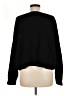 French Connection 100% Cotton Solid Black Pullover Sweater Size M - photo 2