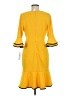 Glamour Yellow Cocktail Dress Size 6 - photo 2