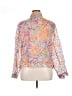 Travelsmith Print Orange Long Sleeve Blouse Size XL (estimated) - photo 2