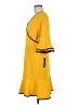 Glamour Yellow Cocktail Dress Size 6 - photo 5