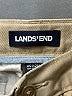 Lands' End 100% Cotton Solid Tan Khakis Size 12 - photo 3