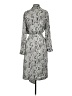 Express 100% Polyester Gray Casual Dress Size S - photo 2