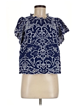 By Anthropologie Short Sleeve Blouse