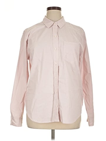Universal Thread Long Sleeve Button-Down Shirt (view 1)