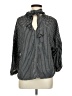 Max Studio Houndstooth Black 3/4 Sleeve Blouse Size M - photo 1