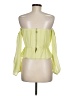 Guess 100% Polyester Green 3/4 Sleeve Blouse Size S - photo 2