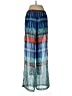 Bisou Bisou 100% Polyester Blue Casual Pants Size M - photo 2
