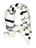 Talbots Stripes Ivory White Scarf One size - photo 1