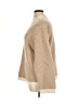 Haven Well Within Chevron-herringbone Tan Wool Sweater Size XL - photo 5
