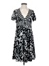 Talbots Graphic Silver Cocktail Dress Size S (petite) - photo 1