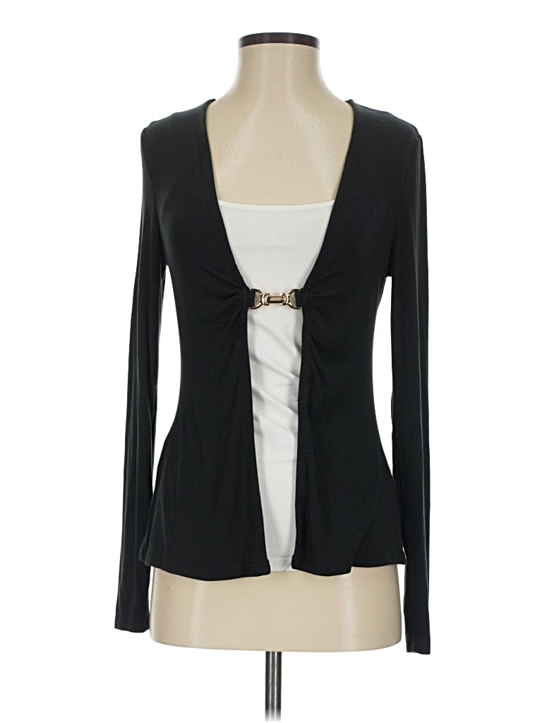Pre-owned Weworewhat Cardigan Sweater In Black