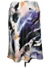 City Chic 100% Polyester Tie-dye Purple Casual Skirt Size 22 Plus (XL) - photo 2