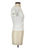 Automet Ivory White Short Sleeve Turtleneck Size XS - photo 4