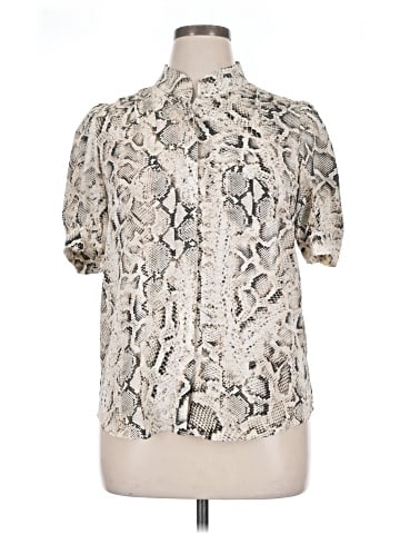 DKNY Short Sleeve Blouse (view 1)