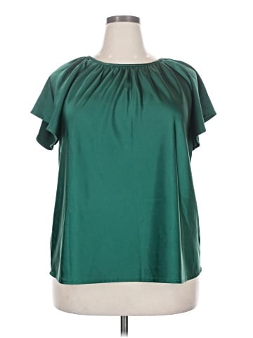 Free Assembly Short Sleeve Blouse (view 1)