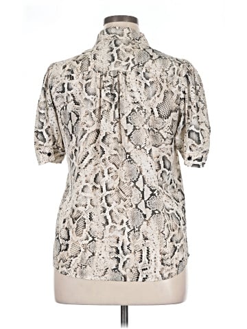 DKNY Short Sleeve Blouse (view 2)
