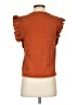 The Impeccable Pig Orange Short Sleeve Top Size S - photo 2