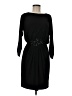 Alex Evenings Solid Black Cocktail Dress Size 8 - photo 1