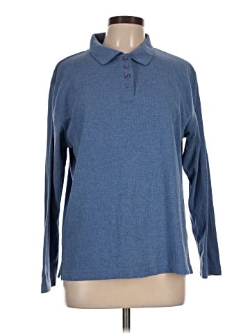 Rebecca Malone Long Sleeve Polo (view 1)