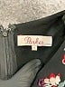 Parker Floral Black Cocktail Dress Size S - photo 7