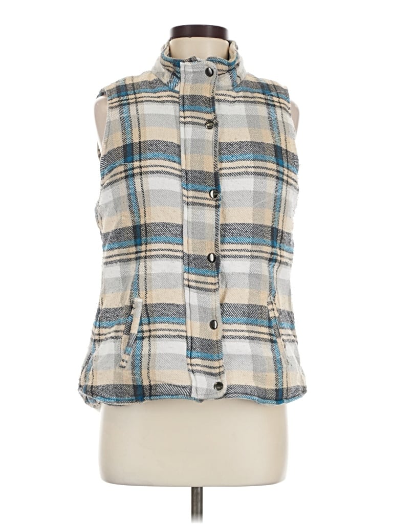 Pre-owned Keren Hart Vest In Blue