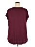 Fortune + Ivy Burgundy Short Sleeve Blouse Size 2X - photo 2