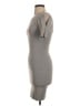 Bebe Solid Gray Cocktail Dress Size XS - photo 5