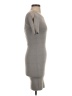 Bebe Solid Gray Cocktail Dress Size XS - photo 4