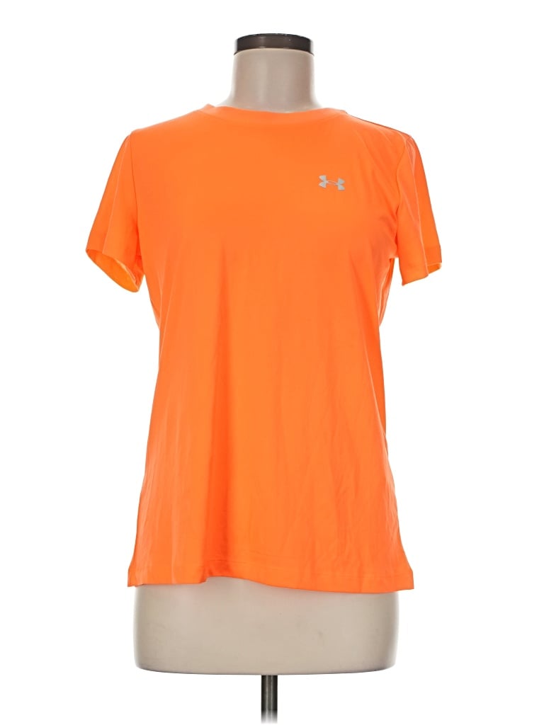 Pre-owned Under Armour Active T-shirt In Orange