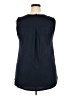 Papermoon Black Sleeveless Blouse Size 2X - photo 2