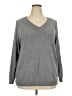 J.Jill Gray Pullover Sweater Size 2X - photo 1