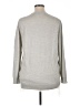 J.Crew 100% Merino Wool Gray Ivory Cardigan Size XL - photo 2